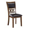 Gia Dining Chair (Brown) (Set of 2)
