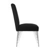 Ava Black Side Chair (Set of 2)