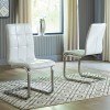 Madanere White Side Chair (Set of 4)