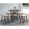 Derby 5-Piece Counter Height Dining Room Set