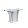 Platina Counter Height Table (White)