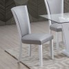 Platina Side Chair (White) (Set of 2)