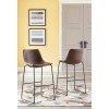 Centiar Brown Tall Barstool (Set of 2)