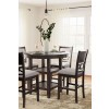 Langwest 5-Piece Counter Height Dining Room Set