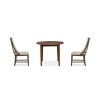 Bay Creek Drop Leaf Dining Room Set w/ Upholstered Host Chairs