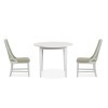 Heron Cove Drop Leaf Dining Room Set w/ Upholstered Host Chairs