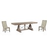 Paxton Place Dining Room Set w/ Upholstered Host Chairs