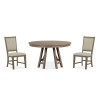 Paxton Place Round Dining Room Set w/ Step Up Chairs