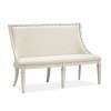 Newport Upholstered Back Bench