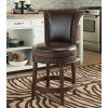 North Shore Upholstered Swivel Barstool