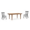 Lindon Dining Room Set w/ Dark Chairs