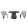 Kavanaugh Round Dining Room Set w/ Upholstered Chairs