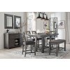 Myshanna Counter Height Dining Room Set w/ Bench
