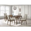 Maggie Dining Room Set w/ Natural Chairs