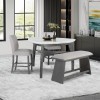 D8192 Counter Height Dining Room Set w/ Bench