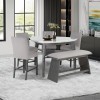 D8192 Counter Height Dining Room Set w/ Bench