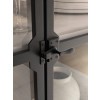 Basinger Counter Height Dining Room Set w/ Black Chairs