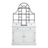 Basinger Counter Height Dining Room Set w/ Black Chairs