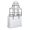 Basinger Counter Height Dining Room Set w/ Black Chairs