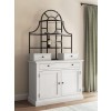 Basinger Counter Height Dining Room Set w/ Black Chairs