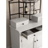 Basinger Counter Height Dining Room Set w/ Black Chairs