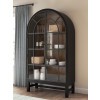 Basinger Counter Height Dining Room Set w/ Black Chairs