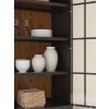 Basinger Counter Height Dining Room Set w/ Black Chairs