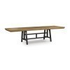 Galliden Brown and Black Dining Room Set w/ Bench