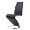 D9002 Black Side Chair (Set of 2)