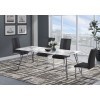 D90102 Dining Room Set w/ Black Chairs