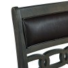 Amherst Counter Height Dining Room Set (Grey) w/ PU Cushion Chairs