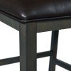 Amherst Counter Height Dining Room Set (Grey) w/ PU Cushion Chairs