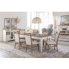 Americana Modern Dining Room Set w/ Upholstered Chairs