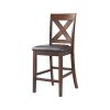 Alex Counter Height Chair (Espresso) (Set of 2)
