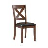 Alex Side Chair (Espresso) (Set of 2)