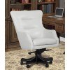 Prestige Alabaster Leather Desk Chair