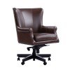 Prestige Verona Brown Leather Desk Chair