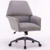 DC500 Series Mega Grey Fabric Desk Chair