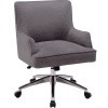 DC504 Series Himalaya Charcoal Fabric Desk Chair