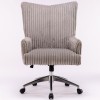 DC505 Series Blanket Grey Fabric Desk Chair