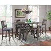 Cash Counter Height Dining Room Set w/ Bench