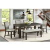 Grady Brown 6-Piece Dining Room Set