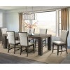 Grady Rectangular Dining Set w/ Fabric Back Chairs