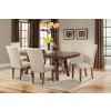 Jax Dining Room Set w/ Upholstered Chairs