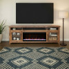 Dakota Whiskey 94-inch Fireplace Console