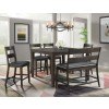 Mango Counter Height Dining Room Set w/ Bench