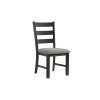 Martin Side Chair (Grey/ Black) (Set of 2)
