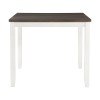 Martin 6-Piece Counter Height Dining Room Set (Brown/ White)