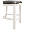 Martin Counter Height Chair (Brown/ White) (Set of 2)