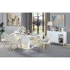 Gaines Dining Room Set (White)